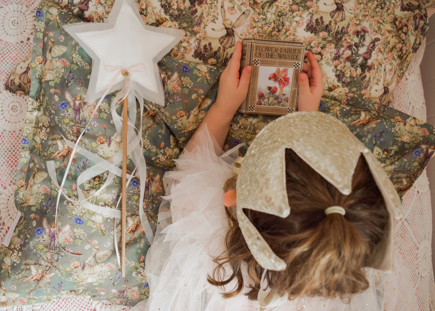 Flower Fairies Pillowcase - The May Fairy