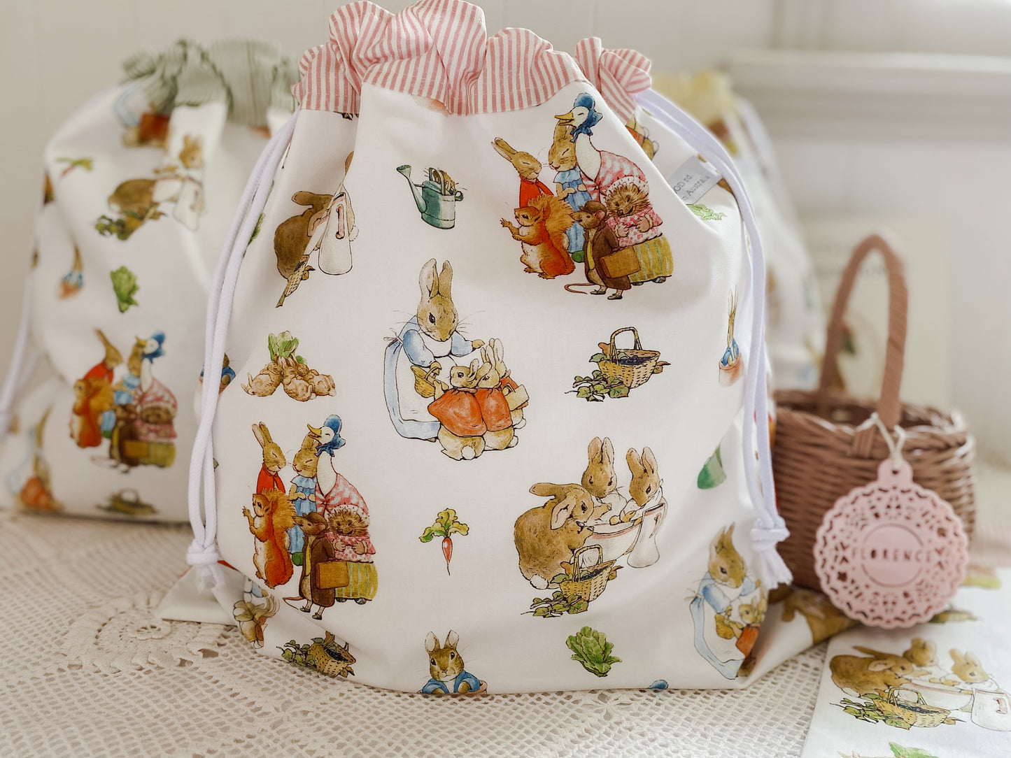 Limited Edition Drawstring Bags - Peter Rabbit