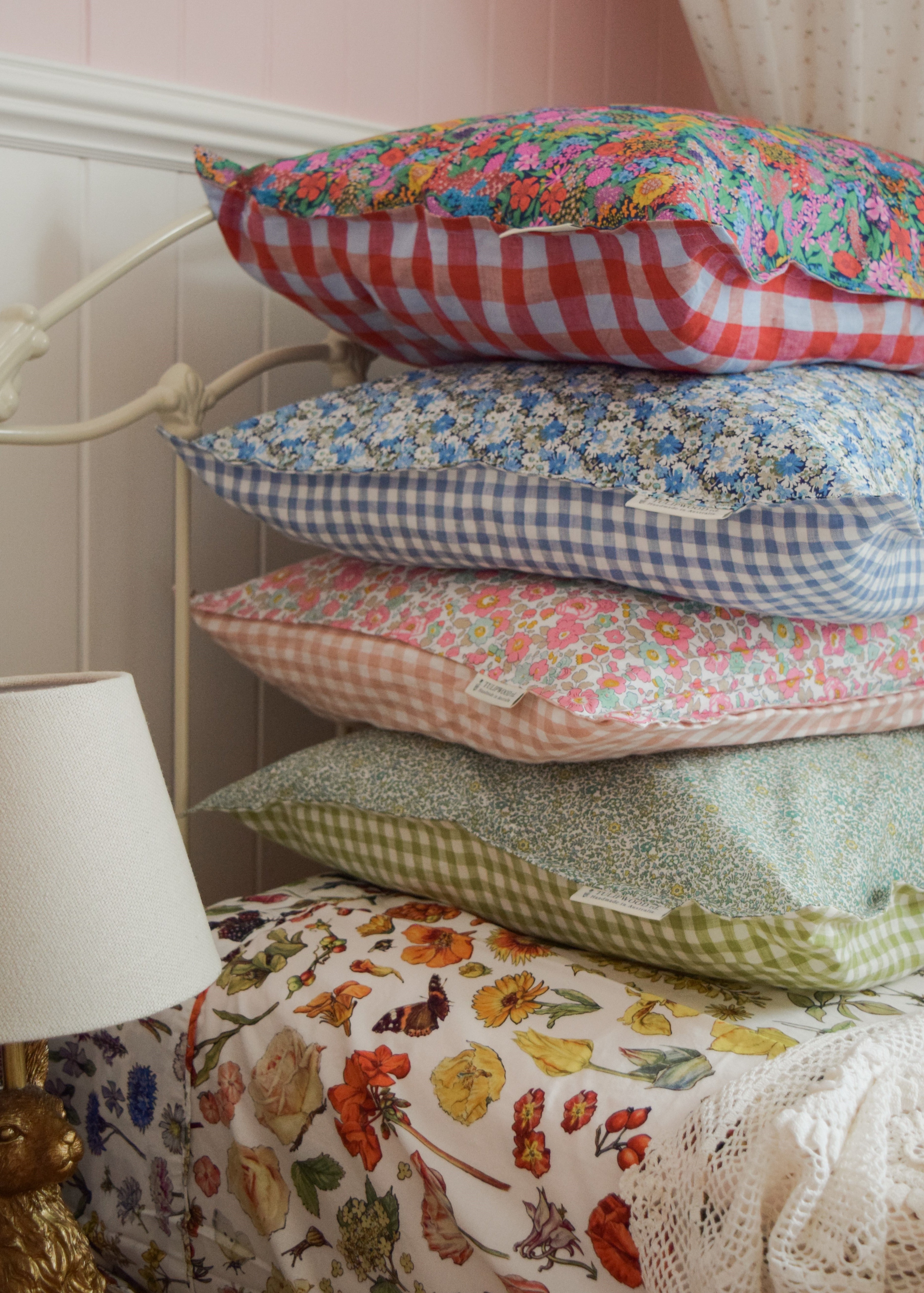 Liberty print outlet pillow cases