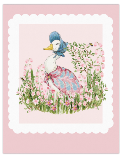 Jemima Puddle-Duck Greeting Card